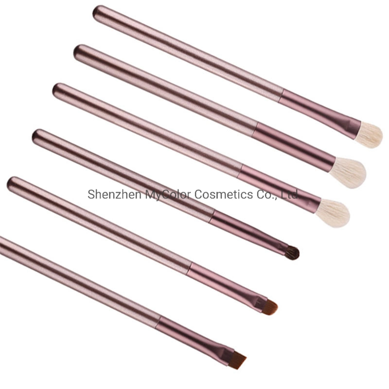 OEM 6PCS Eye Brushes Set Factory Eyebrow Eyeliner Eyeshadow Brush