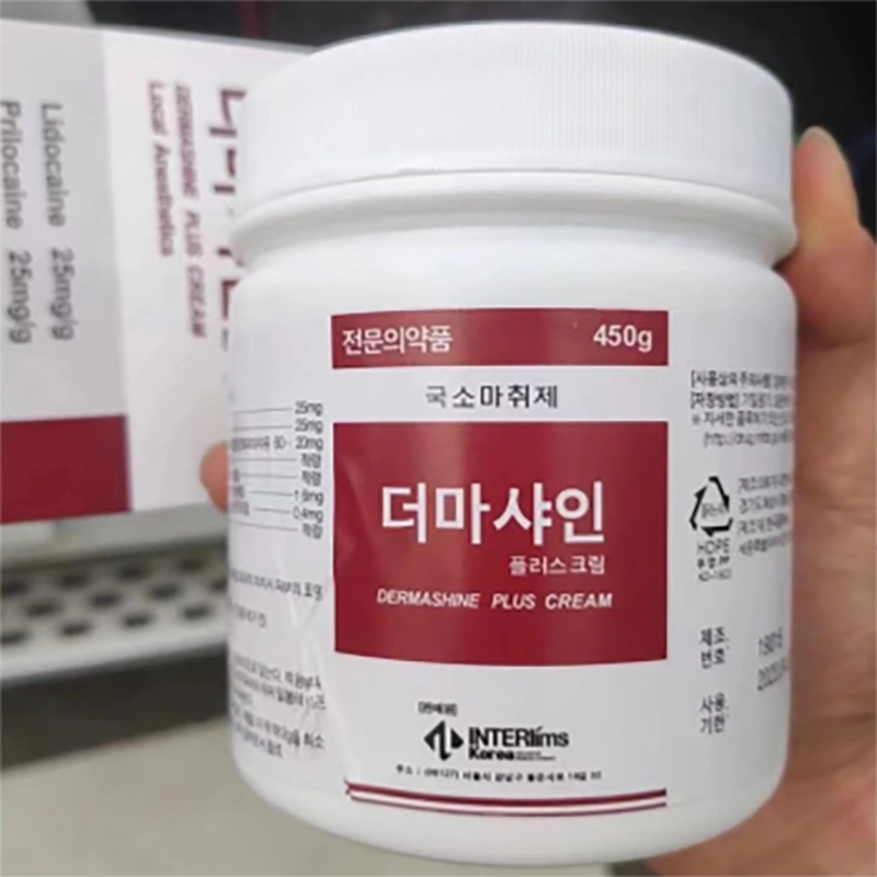 Wholesale 450g Derma Shine Numbing Cream Eyebrow Microblading Laser Hair Removal Anesthetic Lidocaine 25% Dermashine Plus Cream