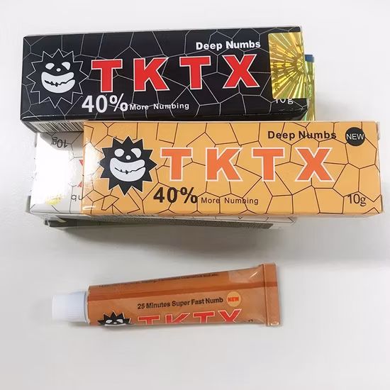 Tktx Numb Cream Анестетик Татуировки Tktx Пирсинг Макияж Брови Вышитые
